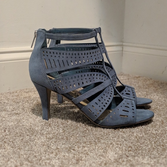 NEW Unisa Light blue suede pump - Picture 6 of 8